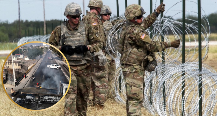 Texas lleva soldados a la frontera con México