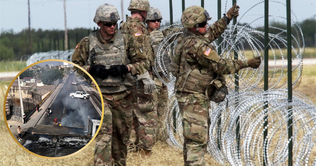 Texas lleva soldados a la frontera con México