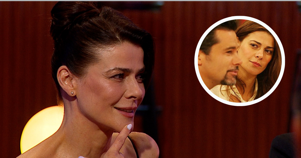 Tonka Tomicic y Felipe Camiroaga