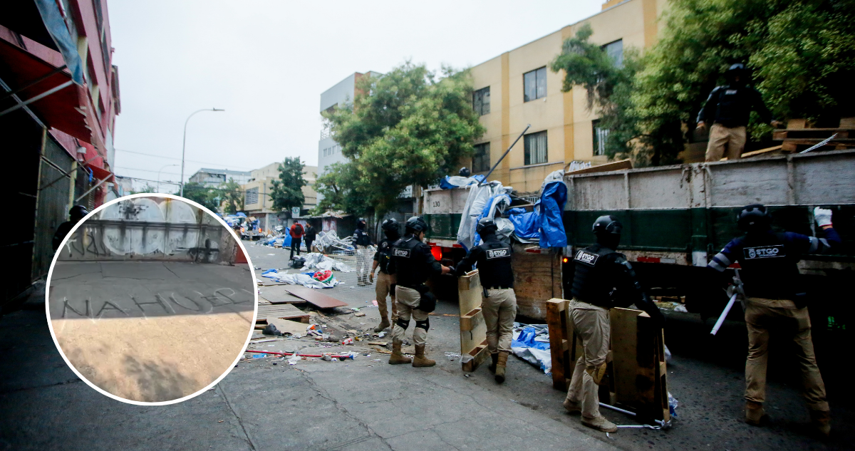 Insólito: ambulantes desalojados en Meiggs ya marcaron veredas donde trasladarán sus toldos azules