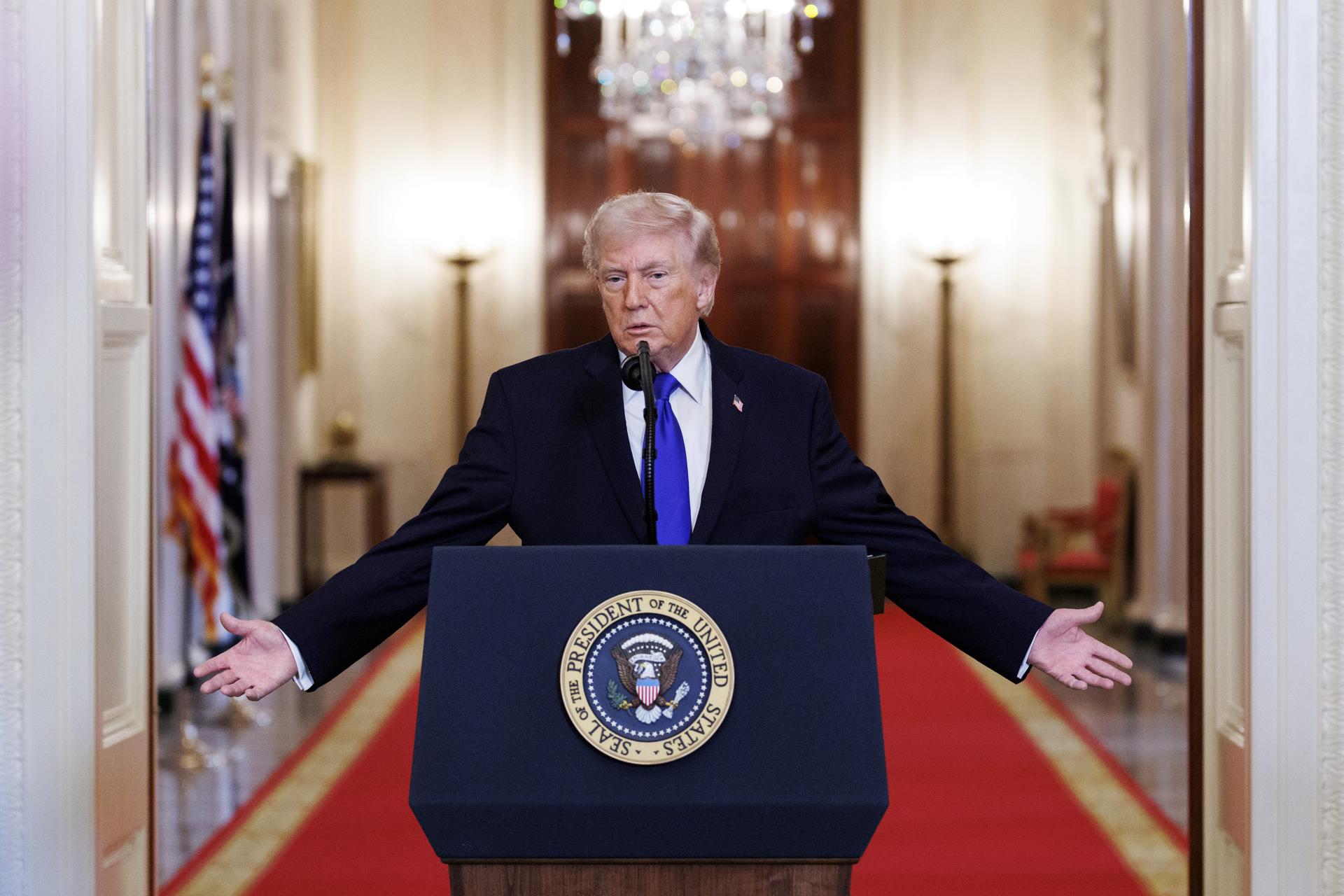 El presidente de EEUU, Donald Trump