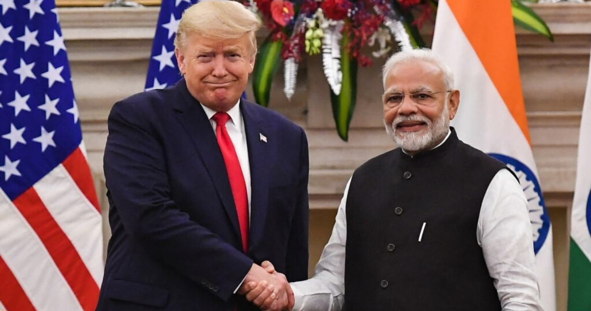 Trump y acuerdo con la India