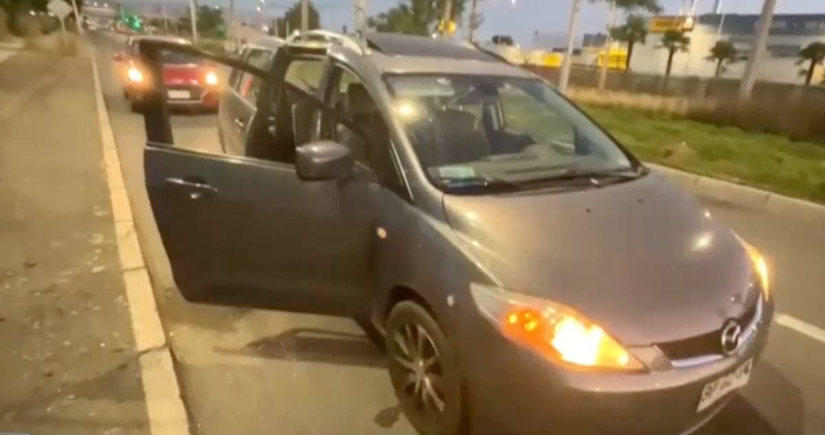 Revelan qué pasó con auto hallado en Renca: fue robado tras violento turbazo en Lampa