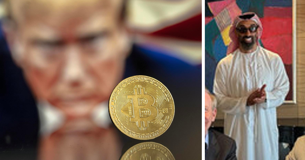 Jeque invirtió millones en empresa cripto de la familia de Trump previo a su regreso a la Casa Blanca