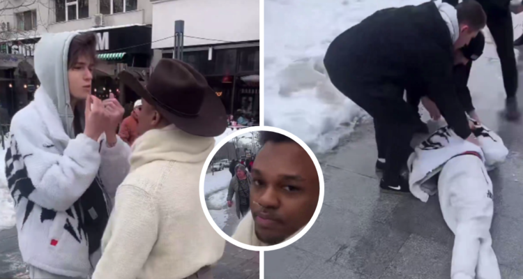 VIDEO | Detienen a streamer estadounidense que noqueó a sujeto que lo escupió en vivo