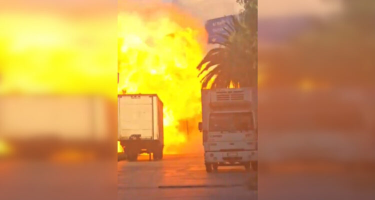 Video muestra momento de la fuerte explosión en la comuna de Renca