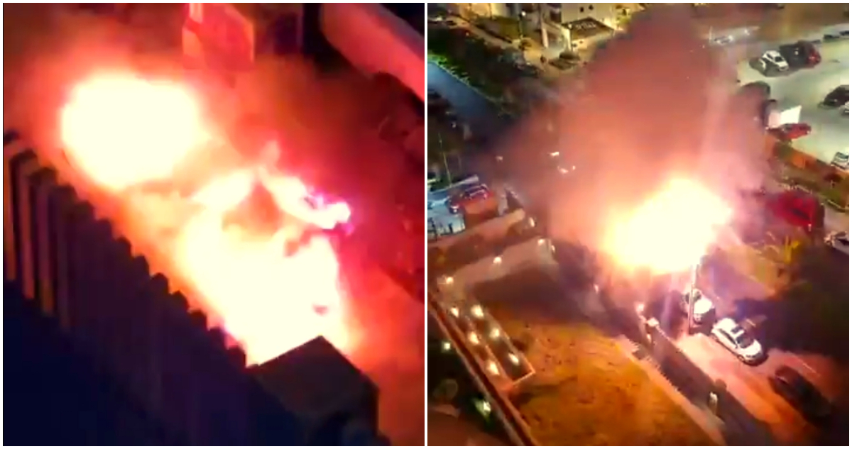 VIDEO| Potente explosión de cámara eléctrica subterránea en Antofagasta: piden investigar el hecho