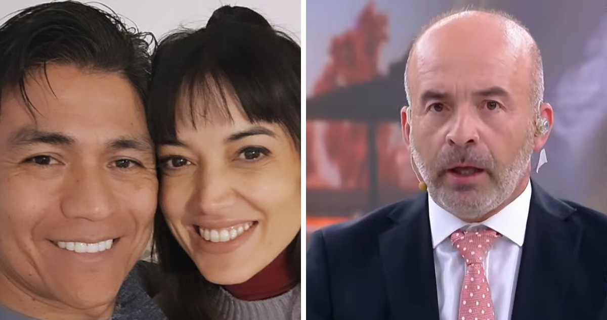 Américo junto a Yamila Reyna y el abogado Claudio Valdivia