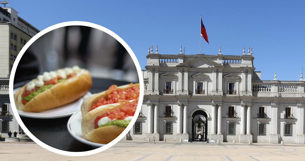 La Moneda y foto de completos