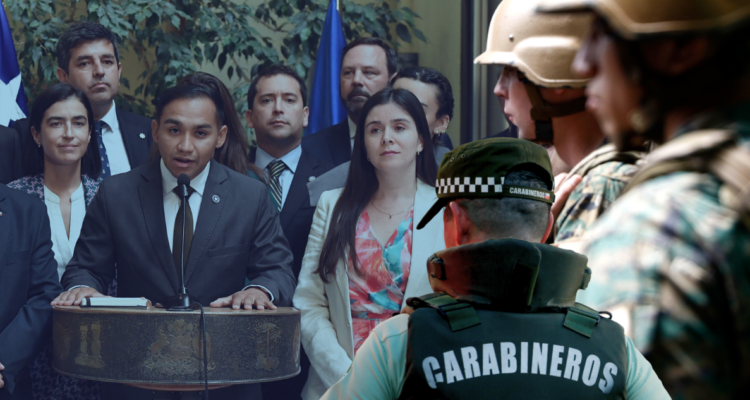 “Nunca más solos”: la nueva bancada de derecha que busca respaldar a los uniformados desde el Congreso