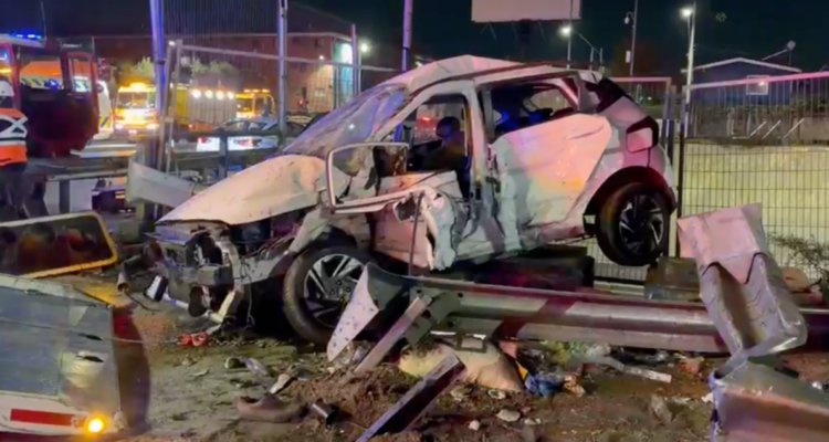 Colisión deja un conductor en riesgo vital en PAC: una mujer fue detenida por conducir ebria