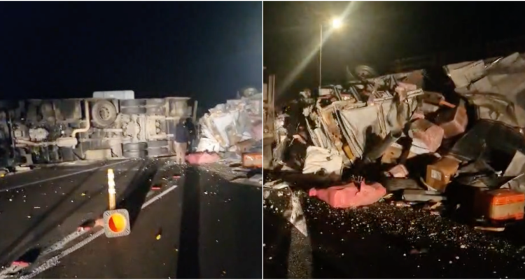 Un muerto y 19 heridos deja accidente en Ruta 5 Norte a la altura de Ovalle