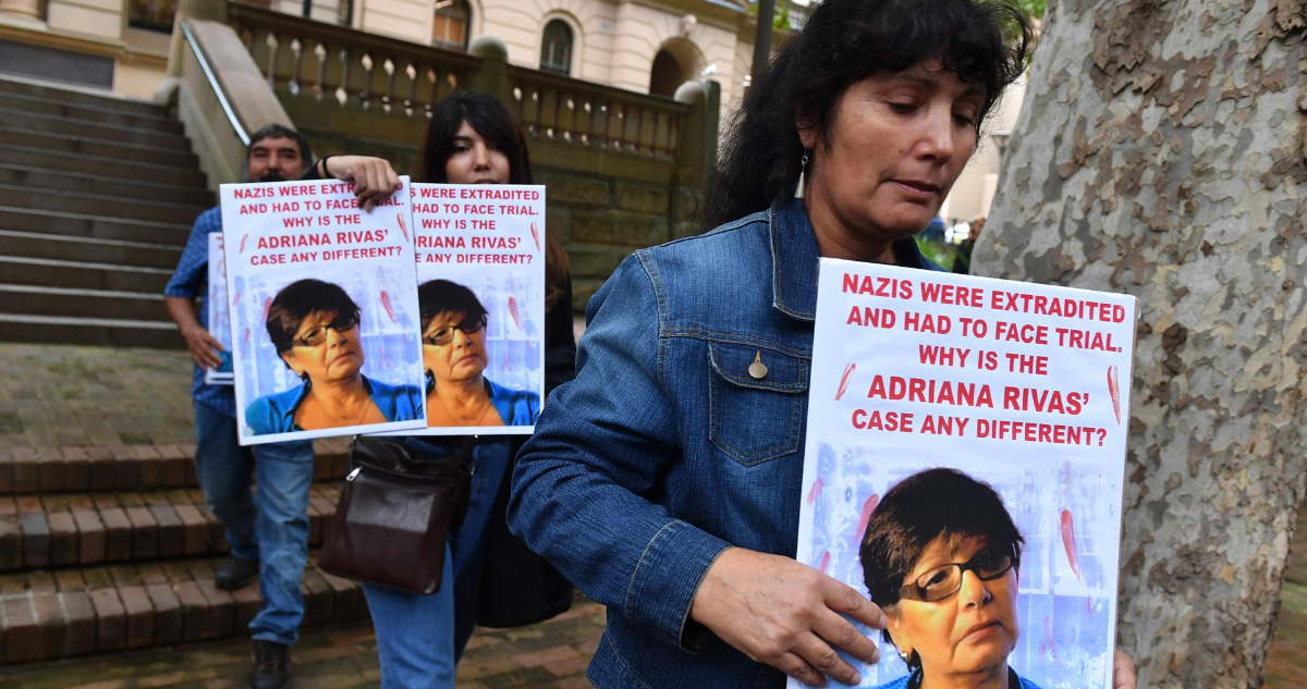 Sin fecha para sentencia: Tribunal australiano deja en acuerdo caso de exagente DINA, Adriana Rivas