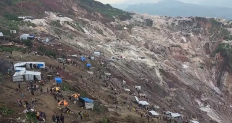 Al menos 300 muertos en nuevo derrumbe en zona minera del Congo