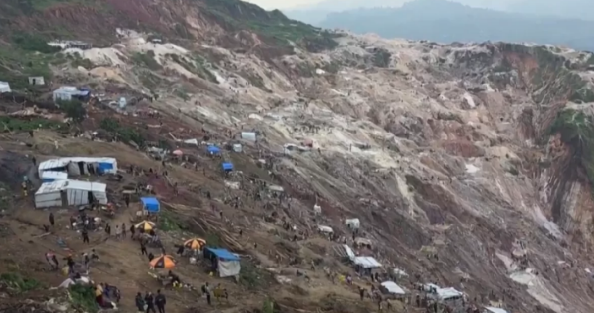 Al menos 300 muertos en nuevo derrumbe en zona minera del Congo