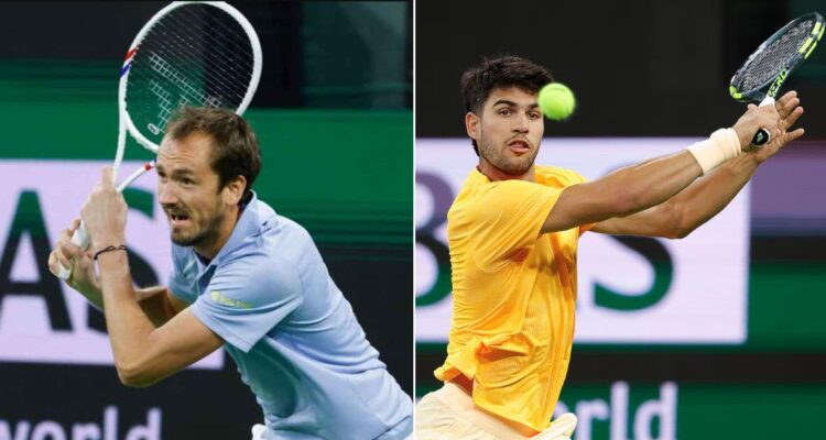 Alcaraz Medvedev Indian Wells