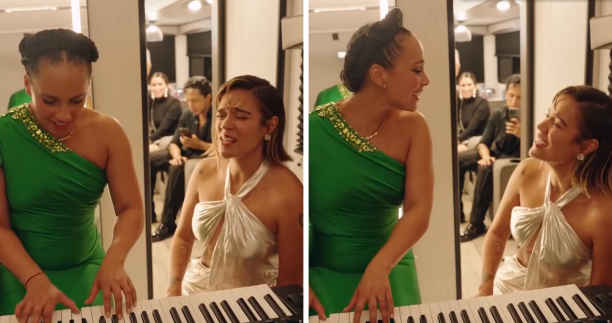 Alicia Keys sorprende cantando junto a Karol G