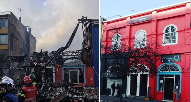 100 años de historia que desaparecen tras destrucción de casona "La República" en Concepción
