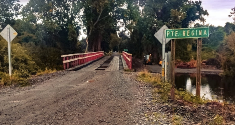 Reposición de puente Regina en Paillaco implicará corte total de tránsito por dos meses en la zona