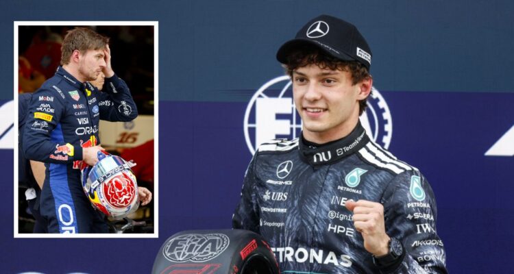 Antonelli sorprende y lidera la parrilla en el Gran Premio de Japón: Verstappen quedó eliminado