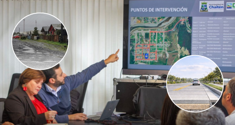 Aprueban inversión de más de $6 mil millones para mejorar las calles del sector sur de Chaitén