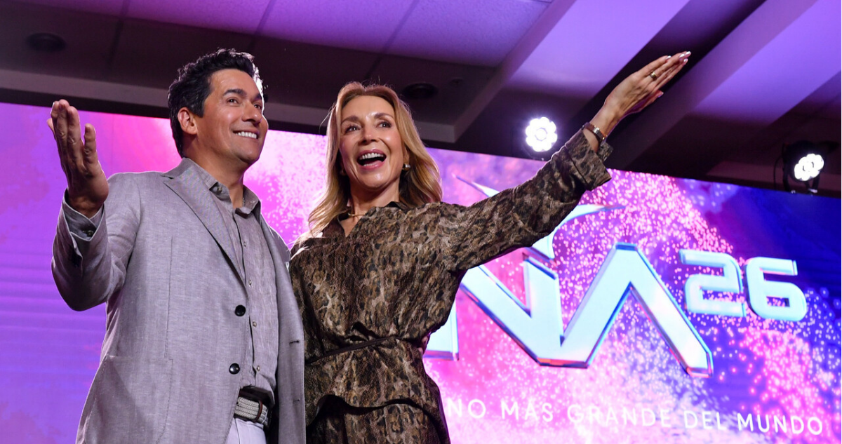 Rafael Araneda y Karen Doggenweiler, animadores del Festival de Viña 2026