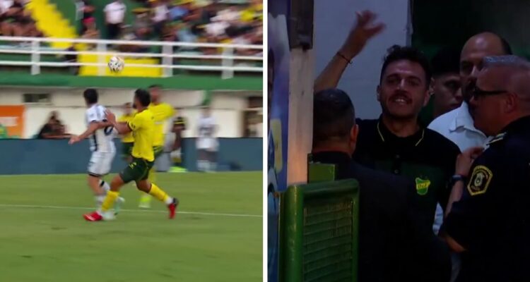 El polémico penal que desató furia de DT contra árbitro en Liga Argentina: “¿Qué te pasa por dentro?”