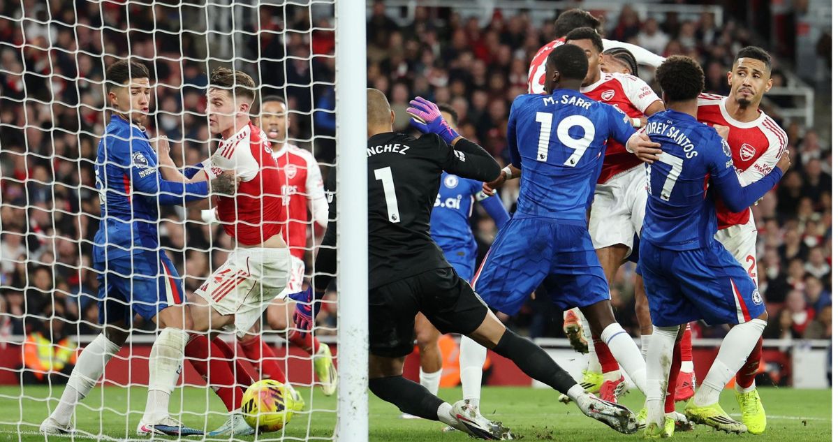 Arsenal superó con sufrimiento al Chelsea en Premier League