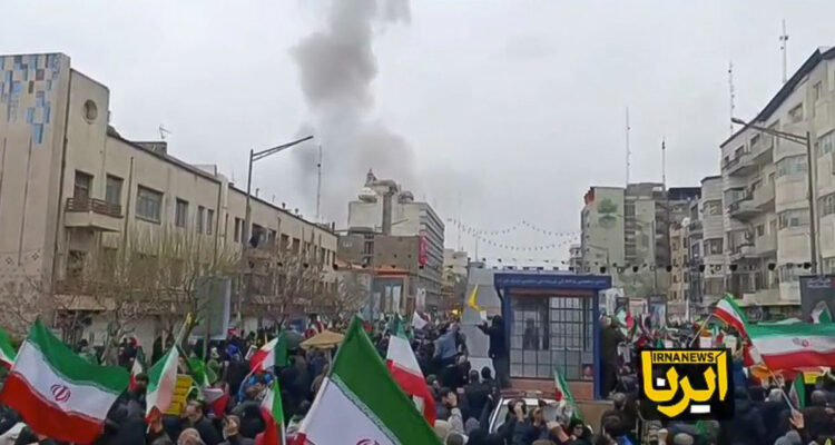 Al menos un muerto dejan ataques israelíes en inmediaciones de una manifestación en Teherán