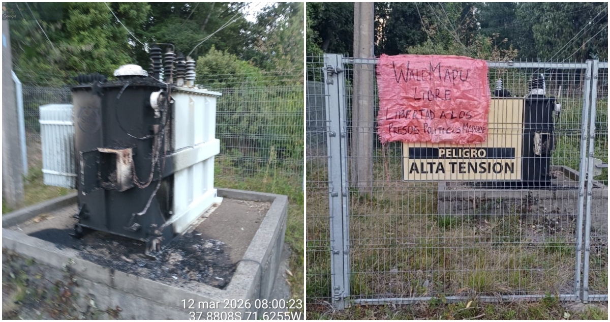 Atentado en Alto Bío Bío
