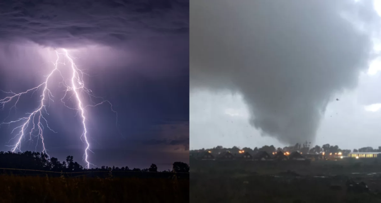 Emiten avisos por probables tormentas eléctricas y nubes tornádicas para el sur: revisa las zonas AQUÍ