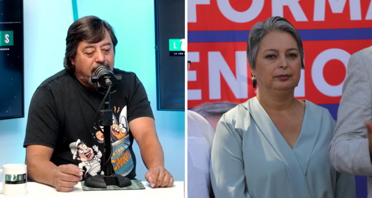 Bombo Fica y Jeannette Jara