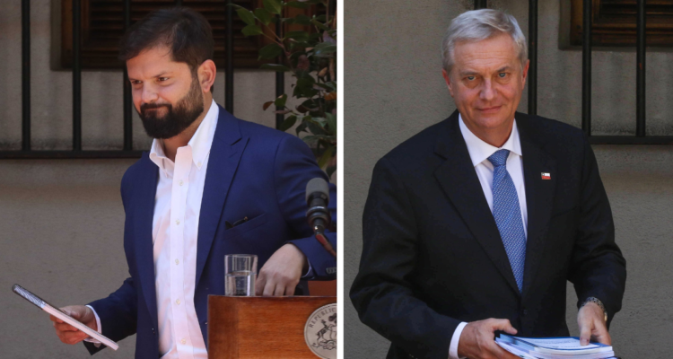 Gabriel Boric y José Antonio Kast