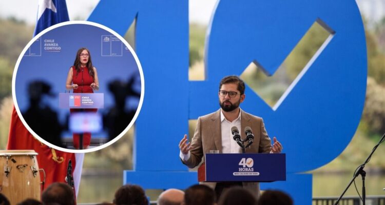 Cadem: Ley de 40 horas lidera hitos de Boric y Vallejo aparece como su ministra mejor evaluada