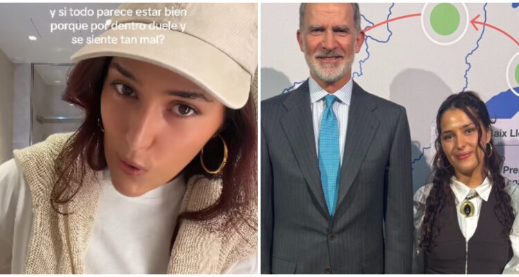 Cantante chilena Augusta Nazer cantó frente a los Reyes de España