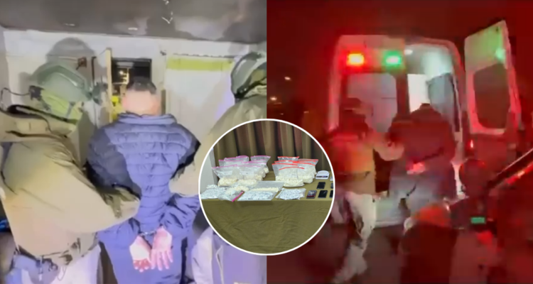 Cae el Guatón Mauro, cercano a Crazy Nach, y otros 4 sujetos tras allanamientos en Lota y Coronel