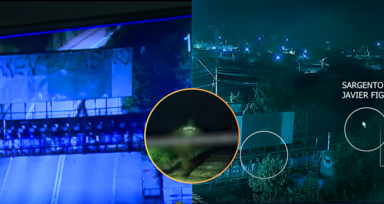 Revelan imágenes claves de momento antes y después de ataque a tiros contra carabinero en Puerto Varas