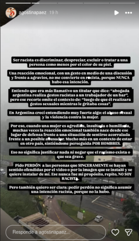 Captura de instagram