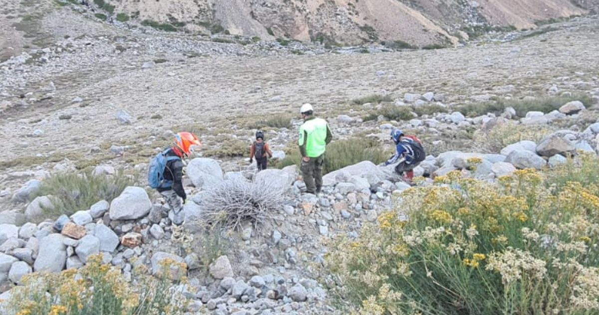 Rescatan a motoristas extraviados en sector Laguna El Toro de Los Andes