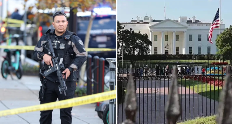 Operativo de seguridad en la Casa Blanca