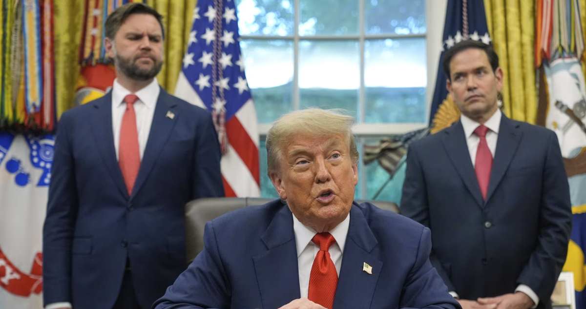 JD Vance y Marco Rubio 