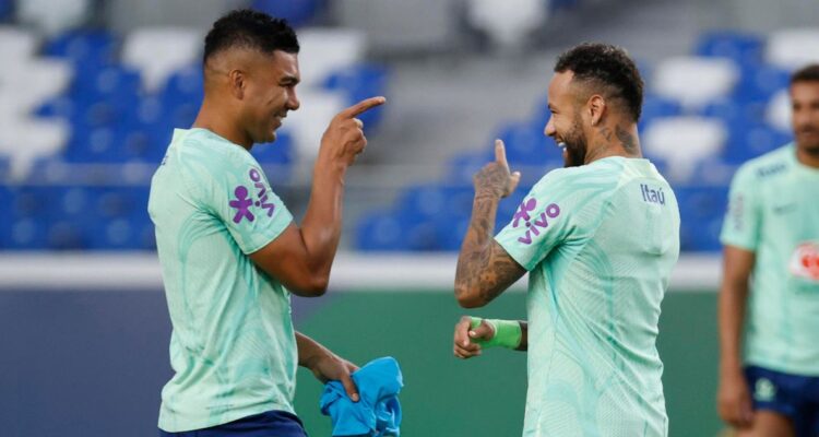 Casemiro se la juega por Neymar tras derrota ante Francia