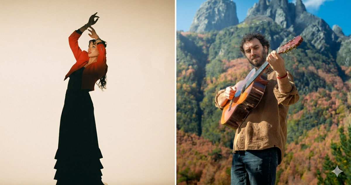 Catalina Plaza y Diego Huberman. Fotos Juan Maturana  Joaquín Pérez-Seguel.