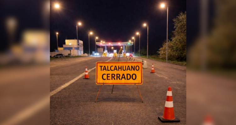 Motociclista muere tras chocar con una vaca en Ruta Interportuaria Talcahuano-Penco