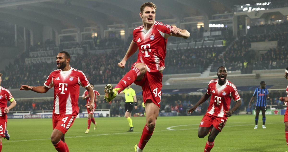 Bayern Múnich aplastó a Atalanta en Italia por Champions League.