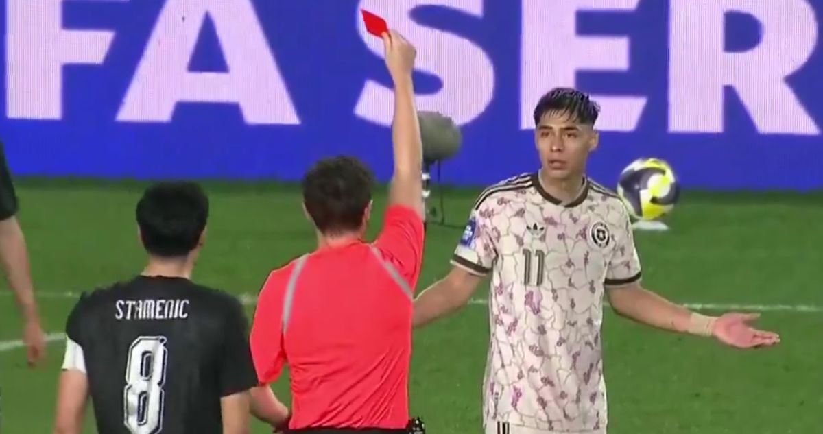 Darío Osorio no jugó ni media hora en amistoso de La Roja ante Nueva Zelanda.