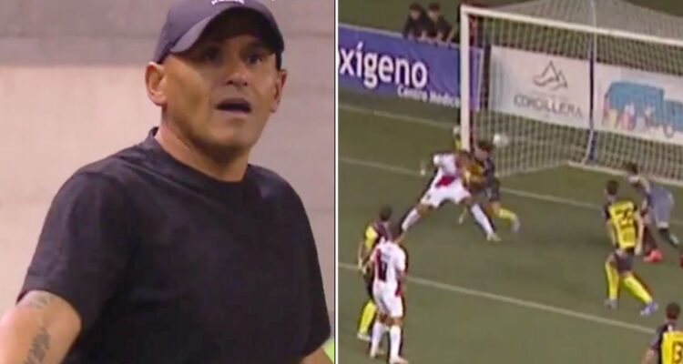 Chupete Suazo gol mano San Luis