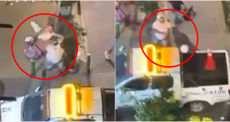 Detienen a extranjero que lanzó cilindro de gas a inspector municipal de Estación Central