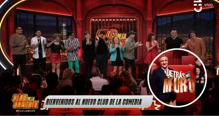 Captura del Club de la Comedia y Detrás del Muro