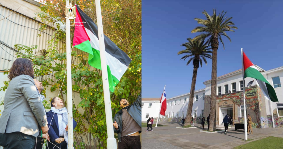Contraloría pide no volver a izar bandera de Palestina en municipios de Puente Alto y La Cisterna